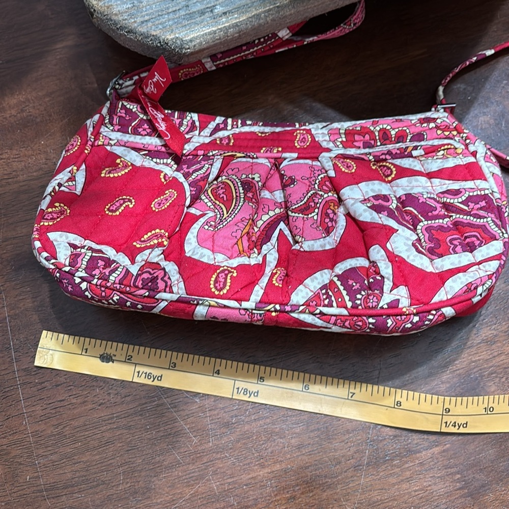 Vera Bradley -Rosey Posie Frannie Bag - Picture 4 of 7
